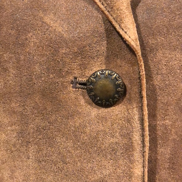 J. Jill Brown Suede Jacket - Picture 2 of 6